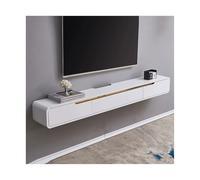 Floating TV Stand Wall Mounted Entertainment Center with 2 Drawers, Modern Console Storage for Living Room, Media Table Cabinet