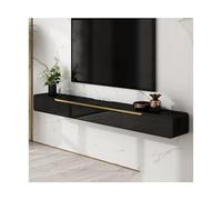 Floating TV Stand Wall Mounted Entertainment Center with 2 Drawers, Modern Console Storage for Living Room, Media Table Cabinet