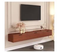 Floating Tv Stand Wall Mounted With Door, Console Cabinet With Storage, Entertainment Center For Living Room, Bedroom(D,140cm)