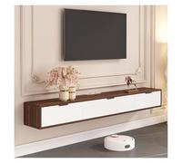 Floating Tv Stand Wall Mounted With Door, Console Cabinet With Storage, Entertainment Center For Living Room, Bedroom(F,140cm)