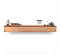 Floating TV Stand WallMounted - 160cm Wooden Media Console Stylish Hanging TV Unit with Storage for Living Room Elegant Home Entertainment Solution Modern Design