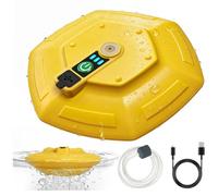 Floating USB Rechargeable Bait Bucket Aerator, IPX7 Waterproof Ultra-Quiet Oxygen Bubbler Pump, Portable Live Bait Aerator for Fishing, Aquarium, Pond, Boat & Live Bait Transportation (2PCS)