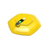 Floating USB Rechargeable Electric Aerator Pump, Yellow, IPX7 Waterproof, Lithium Battery Powered, for Live Bait Bucket, Aquarium, and Pond use