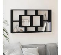 Floating Wall Display Shelf 8 Compartments Hanging Rack Floating Shelf vidaXL