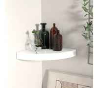 Floating Wall Mount Corner Shelf Display Unit Shelf Book Storage vidaXL