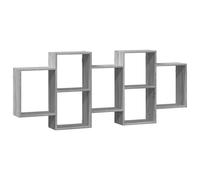 (grey sonoma, 159 x 18 x 65 cm) vidaXL Wall Shelf Floating Shelf Wall Storage Shelf Engineered Wood