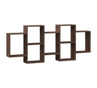 (brown oak, 159 x 18 x 65 cm) vidaXL Wall Shelf Floating Shelf Wall Storage Shelf Engineered Wood