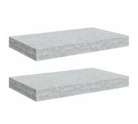 Floating Wall Shelves Bookcase Storage Rack Display Hanging Shelf MDF vidaXL