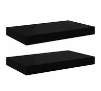 Floating Wall Shelves Bookcase Storage Rack Display Hanging Shelf MDF vidaXL