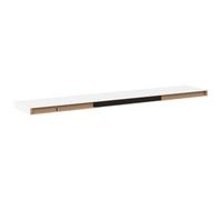 Vidaxl Floating Wall Shelf Oak 120X23.5X3.8 Cm Mdf