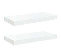 Floating Wall Shelves Bookcase Storage Rack Display Hanging Shelf MDF vidaXL
