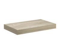 vidaXL 4x Floating Wall Shelves Oak 40x23x3.8 cm MDF Display Bookcase Ledge