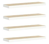 Floating Wall Shelves Bookcase Storage Rack Display Hanging Shelf MDF vidaXL