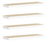 Floating Wall Shelves Bookcase Storage Rack Display Hanging Shelf MDF vidaXL