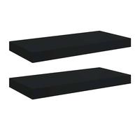 Floating Wall Shelves Bookcase Storage Rack Display Hanging Shelf MDF vidaXL