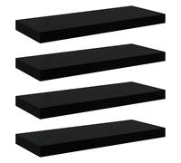 Floating Wall Shelves Bookcase Storage Rack Display Hanging Shelf MDF vidaXL