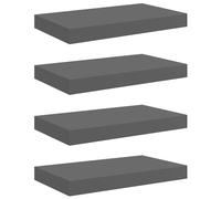 Floating Wall Shelves Bookcase Storage Rack Display Hanging Shelf MDF vidaXL