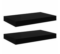 Floating Wall Shelves Bookcase Storage Rack Display Hanging Shelf MDF vidaXL