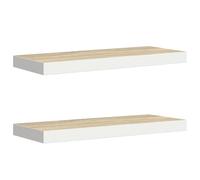 Floating Wall Shelves Bookcase Storage Rack Display Hanging Shelf MDF vidaXL