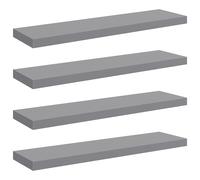 Floating Wall Shelves Bookcase Storage Rack Display Hanging Shelf MDF vidaXL