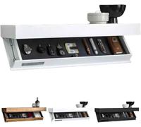 Floating Wall Shelves with Hidden CartmentSecret Sto Shelf for Modern Home Decor Perfect for Living Room Bedroom or Office Use