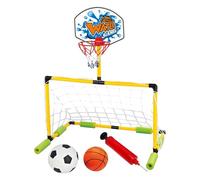 Floating Water Goal - Lightweight Buoyant Net, Durable Polymer Structure, Inflatable Sports Bundle | Portable Aquatic Target Summer Activity Equipment, Lakeside Resorts Vacation Entertainment Recreati