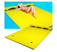 Floating water mat, Floating Water Pad Mat, Roll-Up Island River Rafts for Pool Lake Ocean Boat