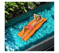 Floating water mat, Floating Water Pad, Roll-Up Pool Float, 3-Layer Island for Beach Ocean Activities