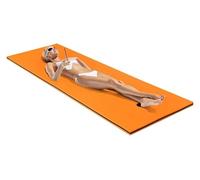 Floating Water Mat, Lily Pad Floating Mat, Swimming Floating Pad Swimming Pool Floating Floating Blanket for The Water(Orange,5.5mx1.8mx2.2cm)