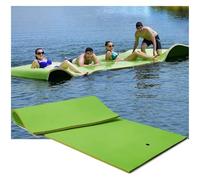 floating water pad, Lily Pad Floating Mat, Water, Portable Roll-Up Float Dock, On Lake, River, Beach, Swimming Pool(2.7mx1.4mx2.2cm)