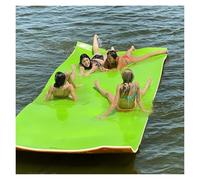 Floating Water Pad Mat, Foam for Pools & Beach,Ocean,Lake,Suitable for Multiple Users(Green,2.7mx1.3mx2.2cm)