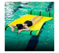 Floating Water Pad Mat, Portable Water Raft Mattress for Water Activities Swimming Pool, Lake(1.8mx1.8mx2.2cm)