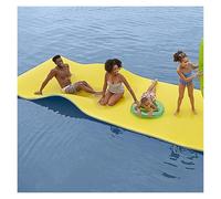 Floating Water Pad Mat, Premium for Lakes and Pools - Extra Large Dock, Lake Floats(Yellow,180X60X3.3cm)
