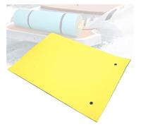 Floating Water Pad Mat, Swimming Floating Foam Pad for Adults Water Activities Swimming Pool, Lake, Sea for Unlimited Fun(Yellow,2.7mx1.3mx3.3cm)