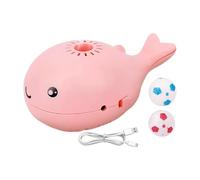 Floating Whale Toy for Cats, Floating Whale Ball,Teaser Cat Ball Ball | Interactive Enrichment Toys with Built-in Fan, Boredom Buster, Supplies