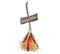 Floating Witch's Broom, Animated Haunted Dancing Moving Brooms, Halloween Witch Flying Broom with Spooky Laughing for Halloween Party Decoration Gift (1 Pcs)