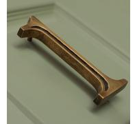 Floatinig House Number | 5 inch Modern Door Sign Numbers Signs Plaques | Street Home Address Numerals (Heritage Brass, 1)