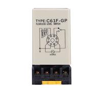 Floatless Level Switch Controller AC 50/60HZ Liquid Level Control with Base High Capacity LED Indicator for Water Supply and Drainage Industrial Agricultural Building