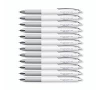 Pentel Floatune Retractable Rollerball 0.8mm Black Pack of 12 BY208-AX