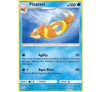 Floatzel 36/156 Uncommon Pokemon Card (Ultra Prism) + 1x TitanCards® Toploader