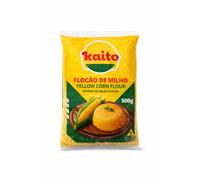 Flocão de Milho 500g | Yellow Corn Flour Flakes | Farinha de Milho Flocada