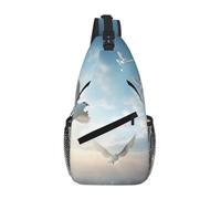 Flock of Birds Crossbody Sling Bag Crossbody Shoulder Chest Bag Shoulder Strap Waist Fanny Pack Men Women