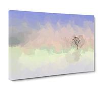 Flock of Birds Leaving the Tree Canvas Print | Gallery Wrapped 30mm Frame Wall Art | 30x20 inches | Ready to Hang | Modern Landscape Picture | Living Room Bedroom Lounge Office