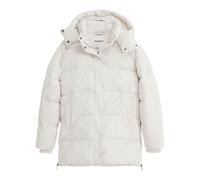 Flock Print Padded Women's Jacket - female - Desigual - Winter Jackets - White - M - Jackets M