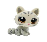 Flocked Pet Shop Toy Custom-Made Animal Figure Short Hair Cat Dog Collie Dachshund Great dane Cocker Spaniel Birthday Party Favor (#3585)