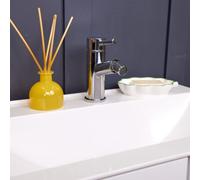 Flode Ahkka Bidet Mono Mixer Tap Chrome With Pop Up Waste Included