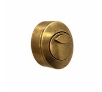 Flode Antique Brass Dual Flush Toilet Cistern Push Button - Replacement Flush Button