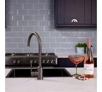 Flode Bryne | Single Lever Kitchen Sink Mixer Tap with Swivel Spout | Gun Metal Finish - Gun Metal