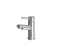 Flode Juke Mono Basin Mixer Tap - Chrome - Brass - Deck-Mounted - Contemporary Lever Handle - Suitable for High & Low Pressure