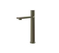 Flode Limingen High Rise Basin Mixer | Brushed Steel | Tall Mono Tap